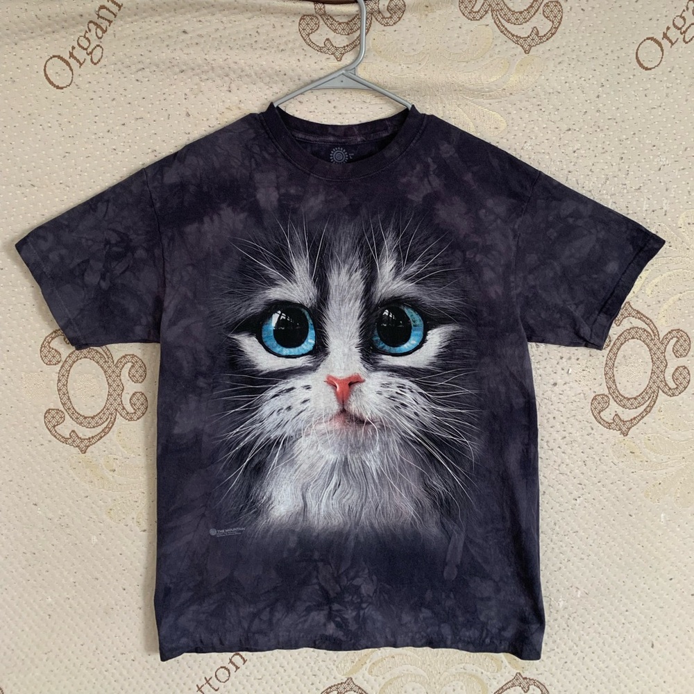 The Mountain 2013 Mens Size L Cat Tie Dye T Shirt